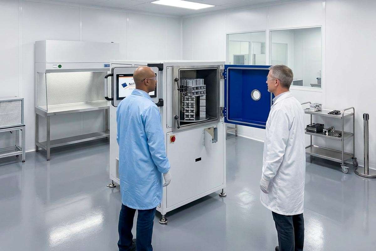 Parylene Beschichtungsmaschine Midland von NTTF Coatings GmbH Parylene Beschichtungsmaschine Midland von NTTF Coatings GmbH