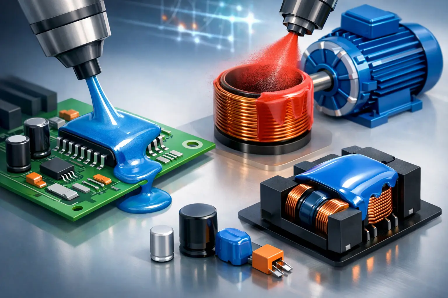 Electrical Insulation Coating for Components Electrical Insulation Coating for Components