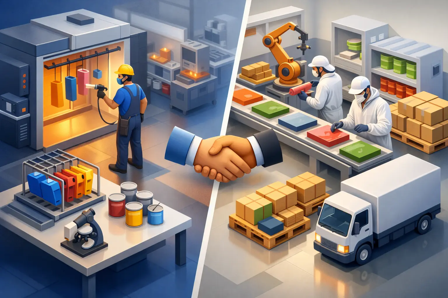 In House vs Contract Coating In House vs Contract Coating