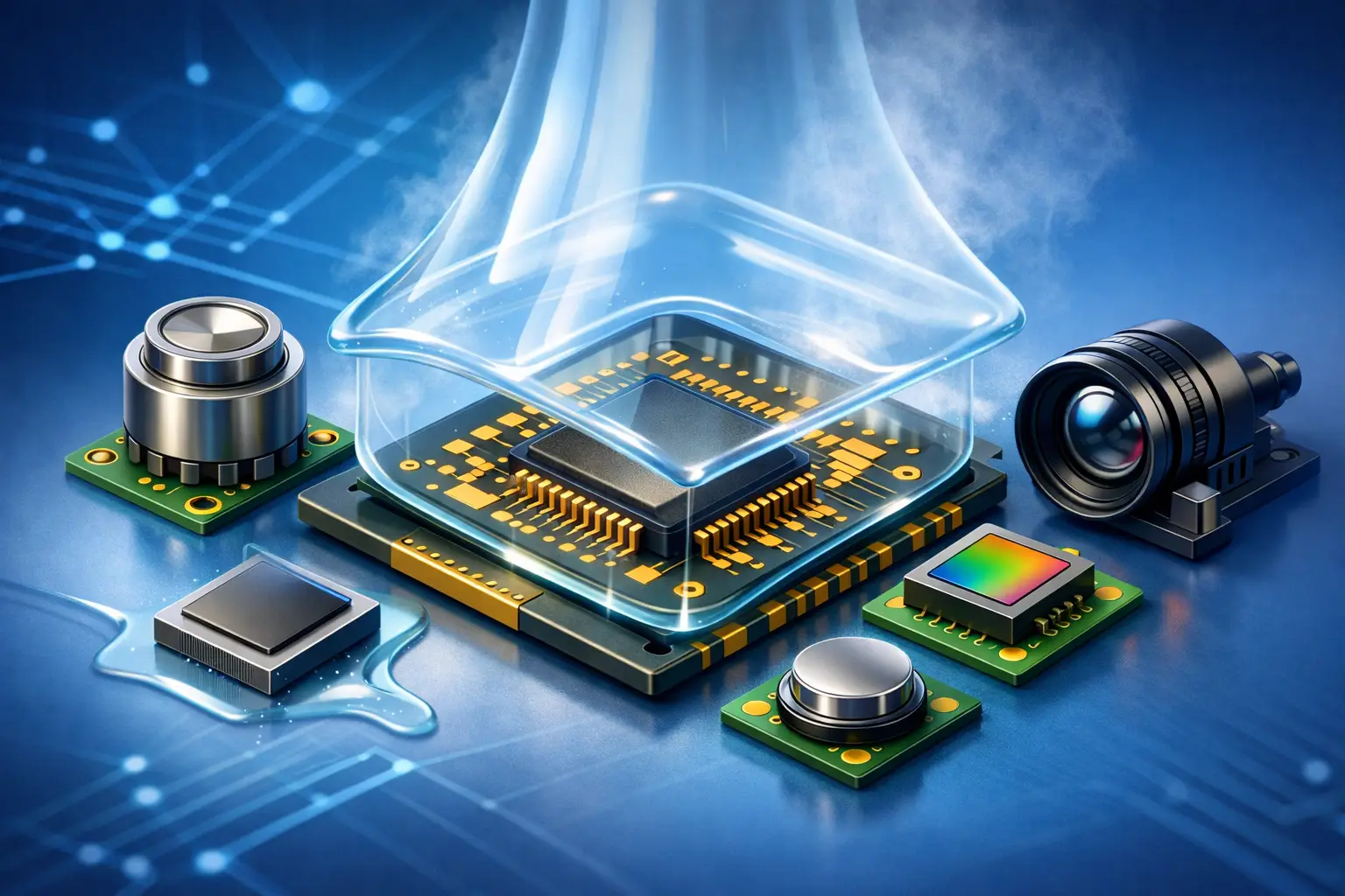 Parylene Coating for Sensor Components