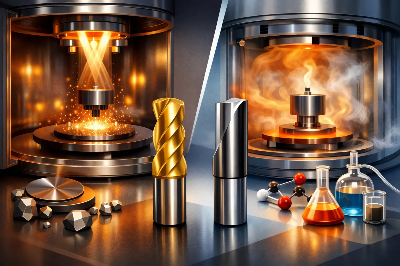 PVD vs CVD Coatings: Which Fits Best? PVD vs CVD Coatings: Which Fits Best?