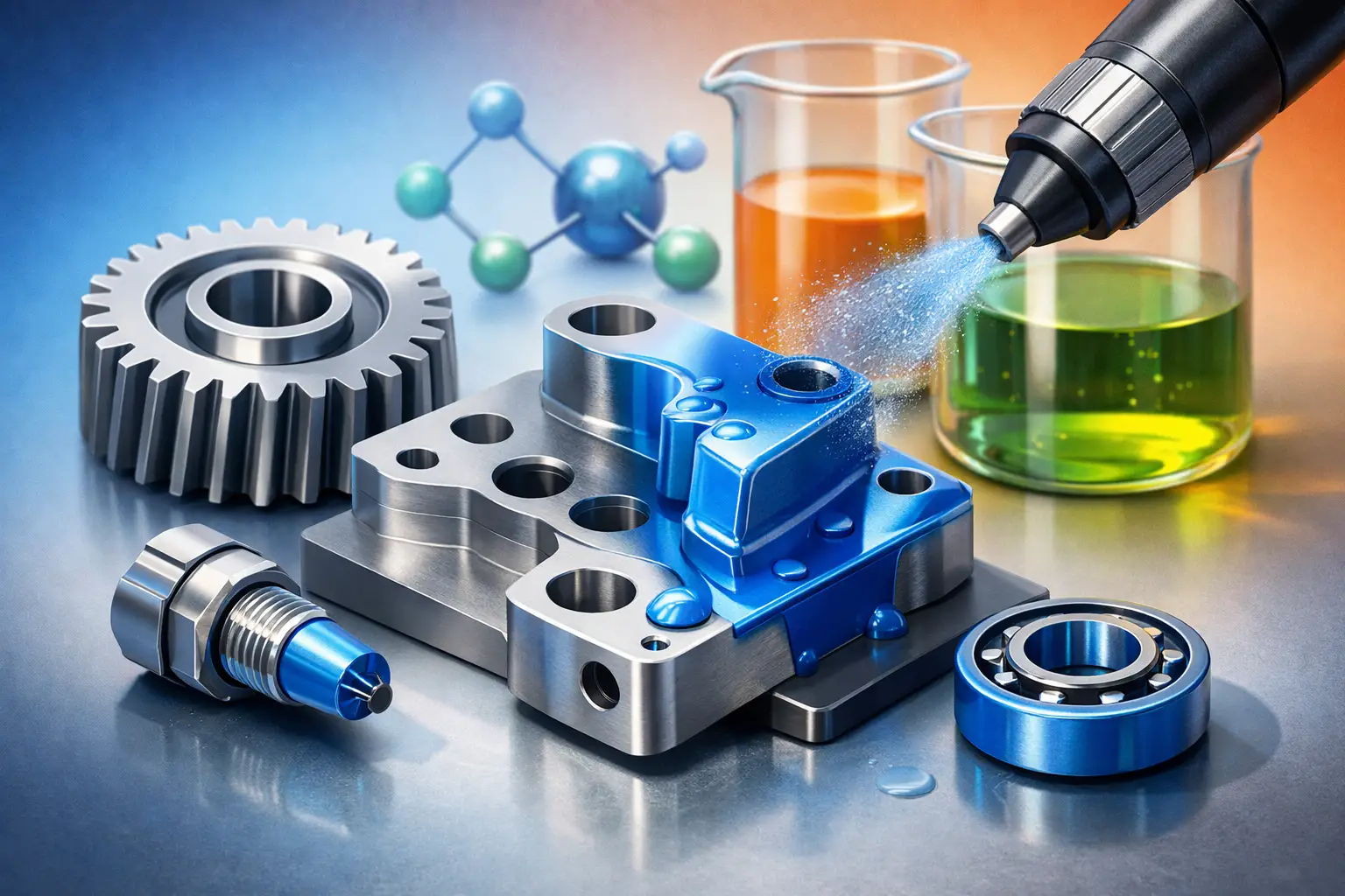 Chemical Resistant Coating for Precision Parts Chemical Resistant Coating for Precision Parts