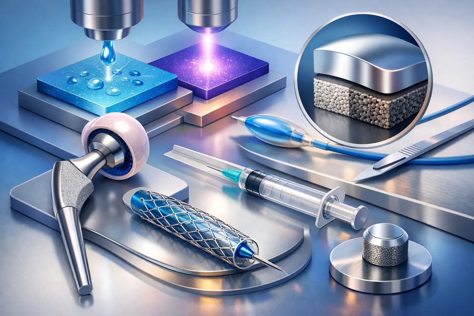Surface Engineering for Medical Device Performance