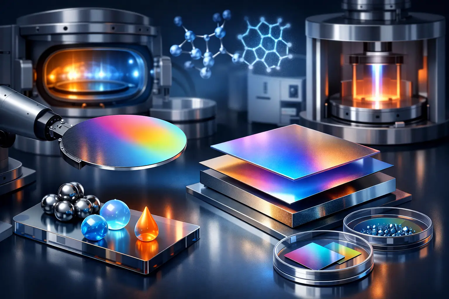 Emerging Thin Film Coating Materials for Industry